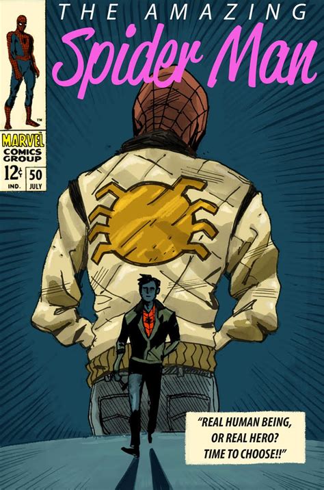 Geek Art Spider Man Comic Cover Gets A Drive Makeover