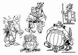 Asterix Obelix Coloriage Colorier Coloriages Astérix Mewarnai Obélix Cleopatre 1169 Boop Enfant Cesar Personnages Gaulois Nouveau Idéfix Snoopy Enregistrée Coloringhome sketch template