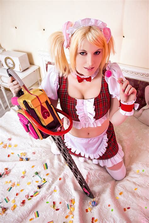lollipop chainsaw cosplay juliet starling maid by zyunkamukhina on deviantart