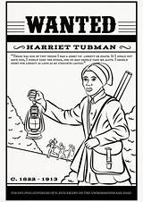 Tubman Harriet Coloring Pages Women Underground Railroad History Month Drawing Color Kids Colouring Famous Lawrence Printable Worksheets Jacob Printables Activities sketch template