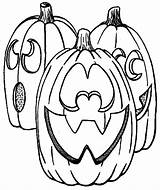 Halloween Coloring Pages Pumpkins Print Pumpkin Printable Color Holiday Colouring Sheets Cute Lantern sketch template