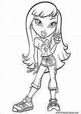 Bratz sketch template