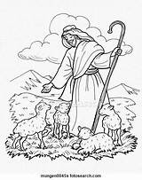 Shepherd Clipart Jesus Coloring Good Bible Pages Clip Lord Shepherds Illustrations Sheep Crafts Kids Waiting Sign Church Drawings School Sunday sketch template