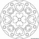 Herzen Vorlagen Vorlage Blume Mandalas Erwachsene Ausmalen Blumen Vielen Malen Demenz Schablonen Bemalen Hochzeit sketch template
