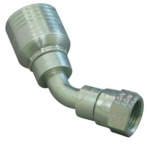 hydraulic hose fitting fitting material steel  hose dash size