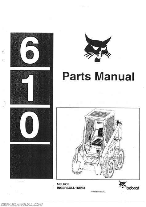 bobcat  parts manual