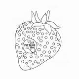 Coloring Pages Strawberry Wuppsy Printables Fruit Kids Fruits sketch template