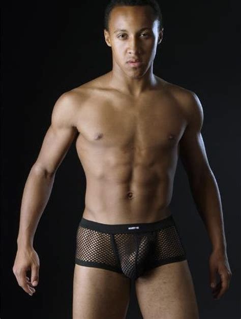 Sml Xl Estrenar Sexy Men Underwear Mallas Negro Blanco