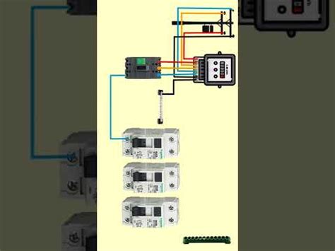 phase electrical wiring diagram  phase wiring youtube