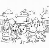 Coloring Pages Backyardigans Color Printable Drawing Backyard Tasha Print Nick Jr Characters Cartoon Game Getcolorings Getdrawings Draw Kids Colouring Sheets sketch template