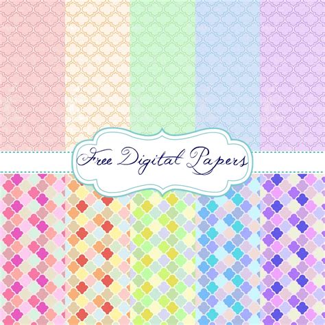 friday freebies  colorful patterned paper  dutch lady designs