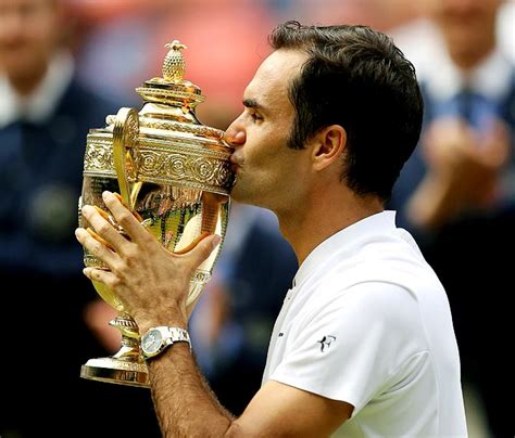 Wimbledon 2017 Roger Federer Wins Record Eighth Wimbledon Title