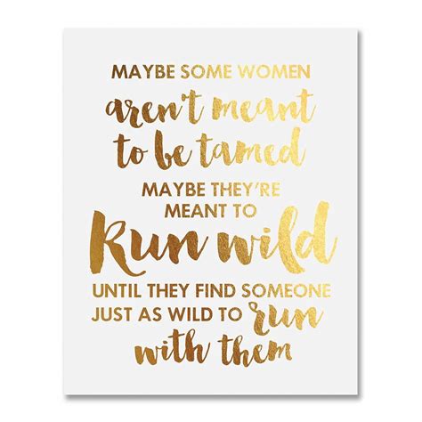 Digibuddha Sex And The City Quote Gold Foil Art Print Some