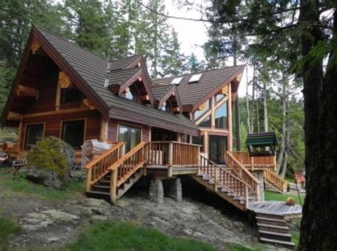 lakeside log cabin   woods log homes cabins pinterest log cabins cabin  logs