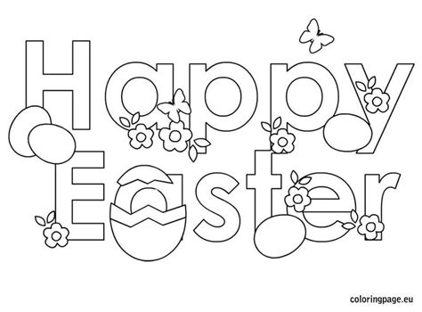 happy easter coloring pages easter colouring pages pinterest coloring coloring pages