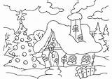 Paysage Babbo Paesaggio Natalizio Coloriage Ausmalbilder Imprimer Malvorlage Kerstsfeer Stampare Kleurplaat Paesaggi Ausdrucken Malvorlagen Kerst Weihnachts Noël Maternelle Ritagliare Paisaje sketch template