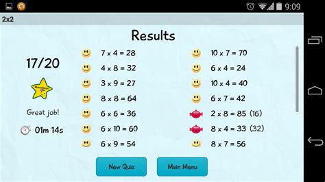 amazoncom  easy multiplication tables lite appstore  android