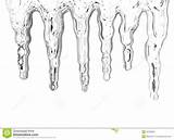 Icicles Eiszapfen Ijskegels Stalagtites Ink Stalagmite Designlooter sketch template