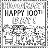 Coloring Pages 100 School 100th Printable Getcolorings Color Print Getdrawings sketch template