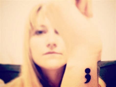 people are getting a semicolon tattoo for a great reason