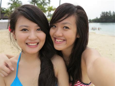 beautiful girl for you cute singaporean bikini woman photoshoot sentosa island