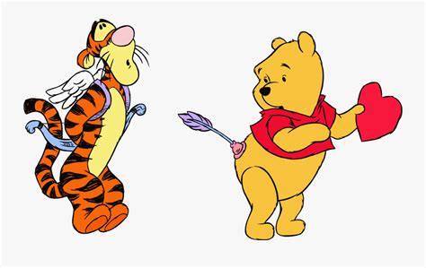 valentine clipart pooh winnie  pooh   heart