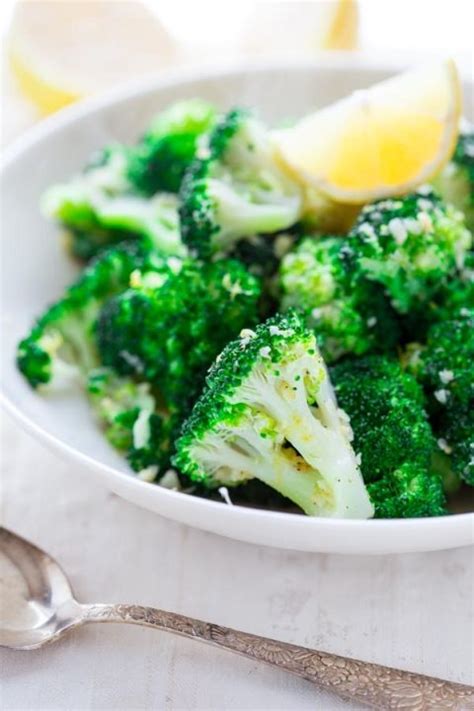 easy broccoli with lemon and garlic on healthy seasonal recipes by