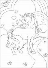 Coloring Licorne Unicorns Justcolor Licornes Despicable Coloriages sketch template