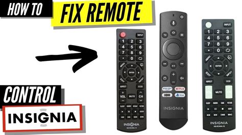 fix  insignia remote   working youtube