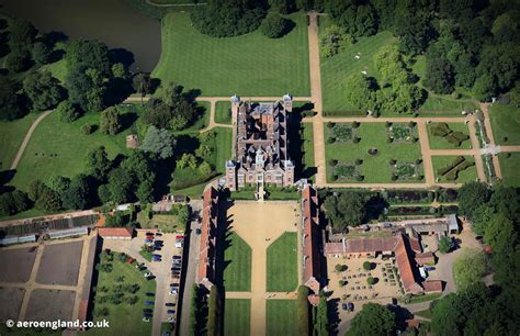aeroengland aerial photograph  blickling hall norfolk england uk