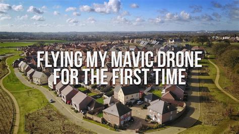 flying  mavic pro drone    time youtube