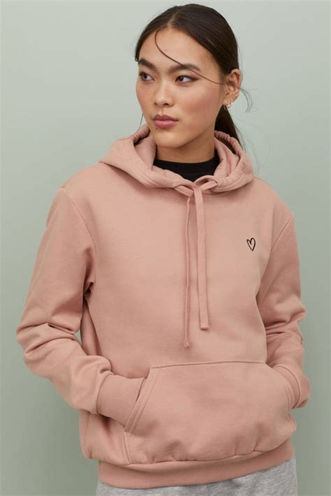 hm hoodie shop   loungewear  women  popsugar fashion uk photo