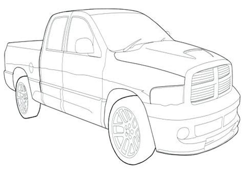 ram dually truck coloring pages coloring pages
