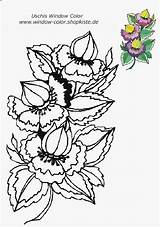 Blumen sketch template
