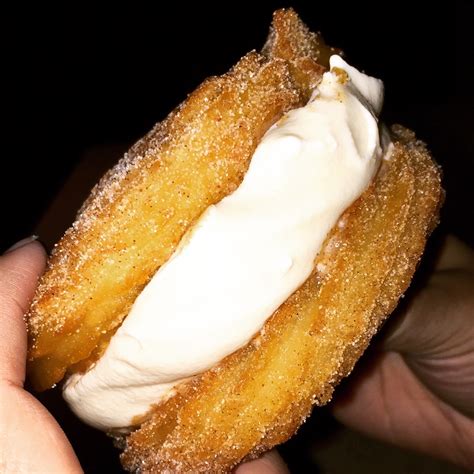 I Got A Churro Ice Cream Sandwich At Disneyland Today Awesome Imgur