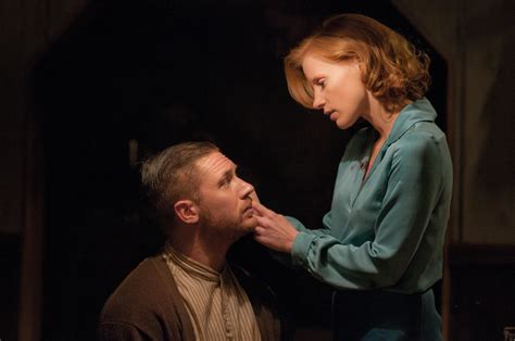 jessica chastain and tom hardy in lawless heyuguys