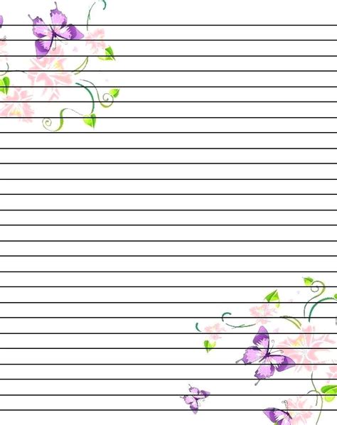 printable notebook paper college wide ruled