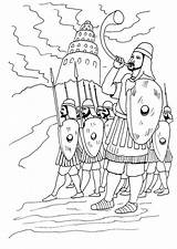 Babel Tower Coloring Pages Clipart Soldiers Bible Kids Library Clip Popular sketch template