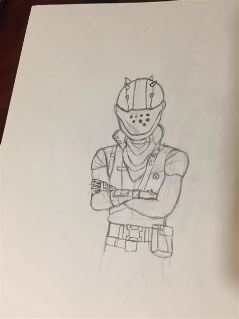 unfinished sketch  rust lord  fortnite  feedback  tips