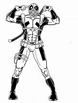 Deadpool Kolorowanki Superheroes Zum Printmania Colorear Wolverine Magnifique Dzieci Brillant Fumetto Pobrania Archivioclerici Drukuj Pobierz Imprimé sketch template