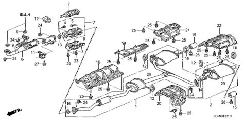 honda  store  accord exhaust pipe  parts