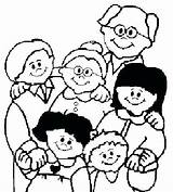 Coloring Pages Family Members Getdrawings Parents sketch template