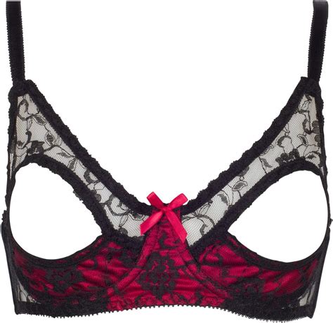 so sexy lingerie tm open cup peek a boo front underwire lace bra over