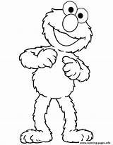 Elmo Coloring Pages Printable Sesame Cute Street Color Book Monster Print Kids Party Birthday Gif Choose Board Hmcoloringpages sketch template