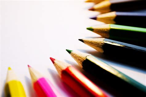 colour pencils  stock photo public domain pictures