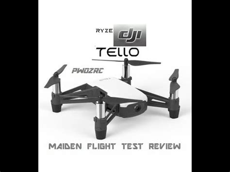 dji ryze tello flight test review youtube