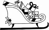 Schlitten Slee Kerst Kleurplaten Traineau Cadouri Arreslee Ausmalbild Coloriages Geschenk Gemischt Colorat Malvorlagen Malvorlage Sanie Weihnachtsmann Planse Imagini Weihnachtsschlitten Animaatjes sketch template