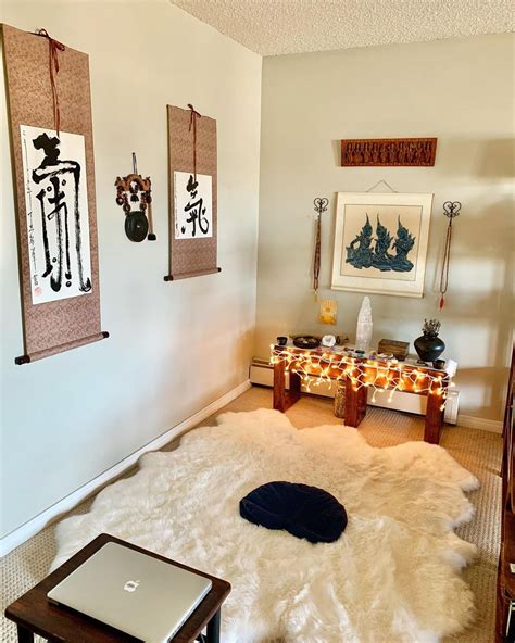 meditation area in home