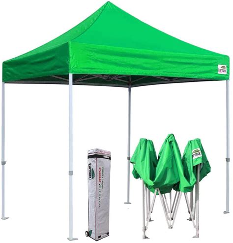 eurmax  ez pop  canopy outdoor heavy duty instant tent pop  canopies sun shelter