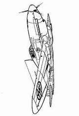 Ww2 Outlines Flugzeugen Reggiana 1942 Caproni Falco Aircrafts Vliegtuig Airplane sketch template